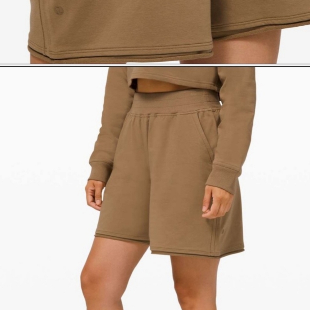 Lululemon LA French Terry High Rise Long Short